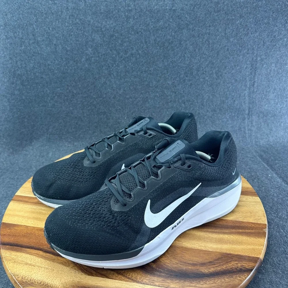 Nike Air Winflo 11 Mens Black White Running Shoes FQ8937-001 Size 13